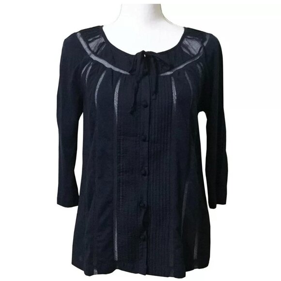 Anthropologie Delitta Boho Peasant Blouse - Picture 10 of 13